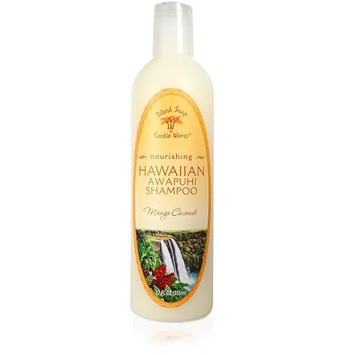 Island Soap & Candle Works Shampoo, 12 Ounce Beauty & Personal Care Island Soap & Candle Works