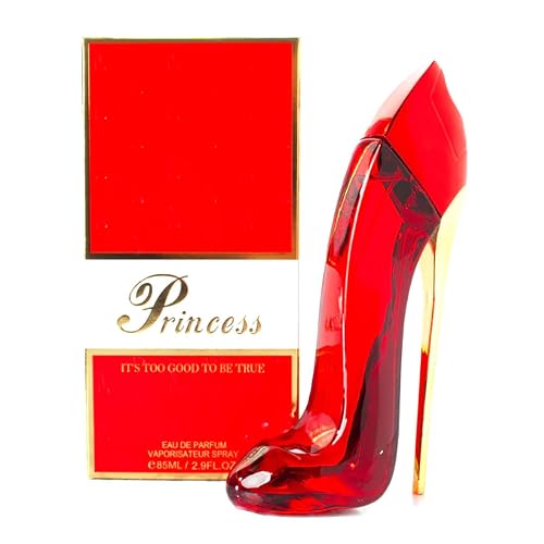 EBC Perfume Red Princess High Heels for Women Perfume 85ml Eau De Parfum Vaporisateur Spray, Froral Rose Vanila, Oil From France Beauty & Personal Care EBC Perfume