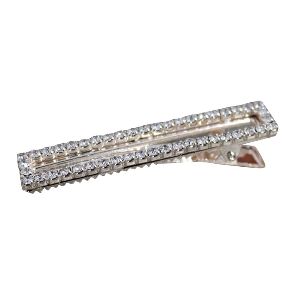 Gold & Silver Crystal Metal Alligator & Duckbill Hair Clips - Rhinestone Stylish Barrettes with Teeth - Hair Pins & Bobby Pins - Slide for Women Beauty & Personal Care DAONACO