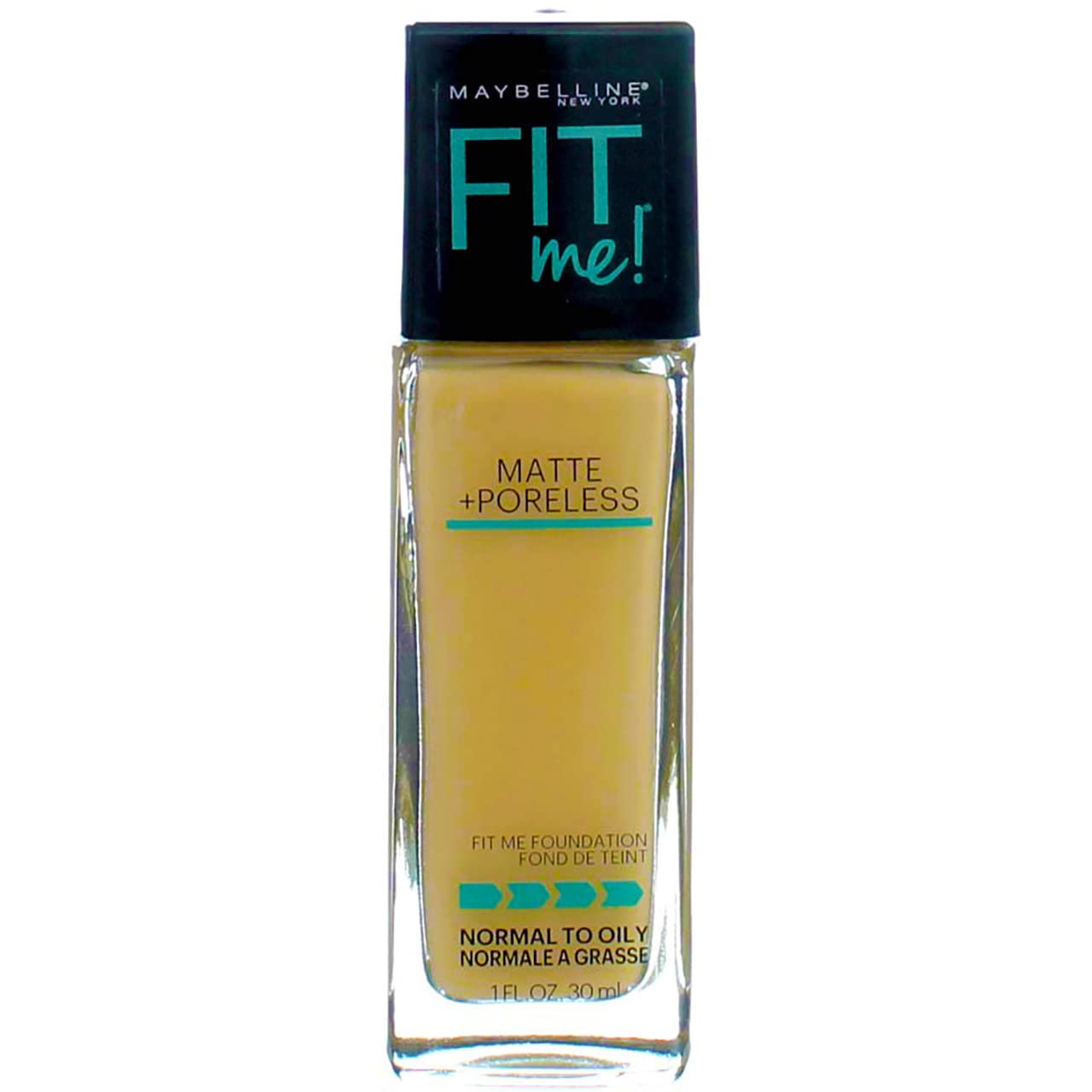 Maybelline New York Fit Me! Matte + Poreless Foundation, Classic Ivory [120] 1 oz (Pack of 5) Beauty & Personal Care MAYBELLINE
