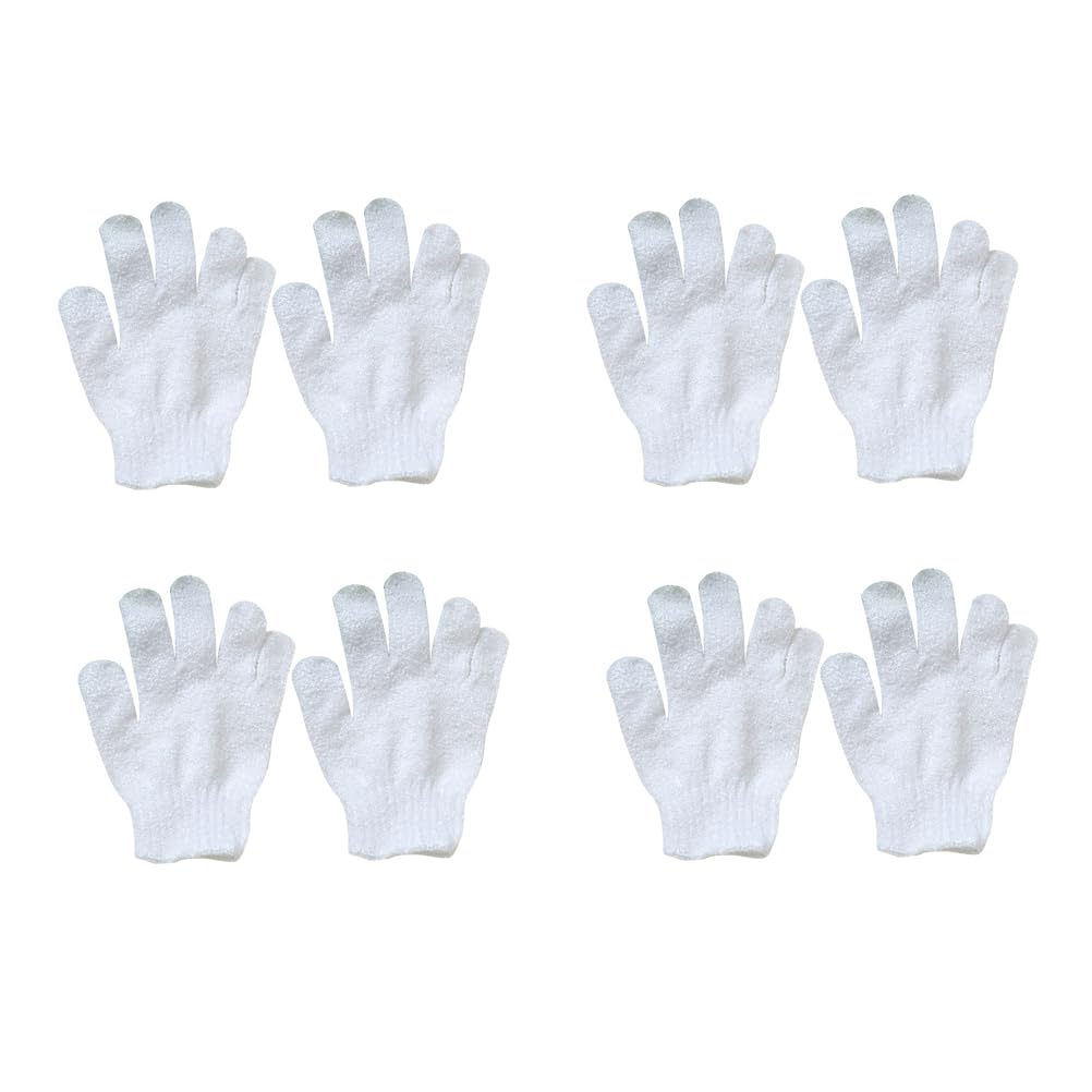 Kids Bath Finger Gloves Bath Scrubber Children Towel Gloves Exfoliation Body Shower 8pcs Beauty and Personal Care SUPVOX