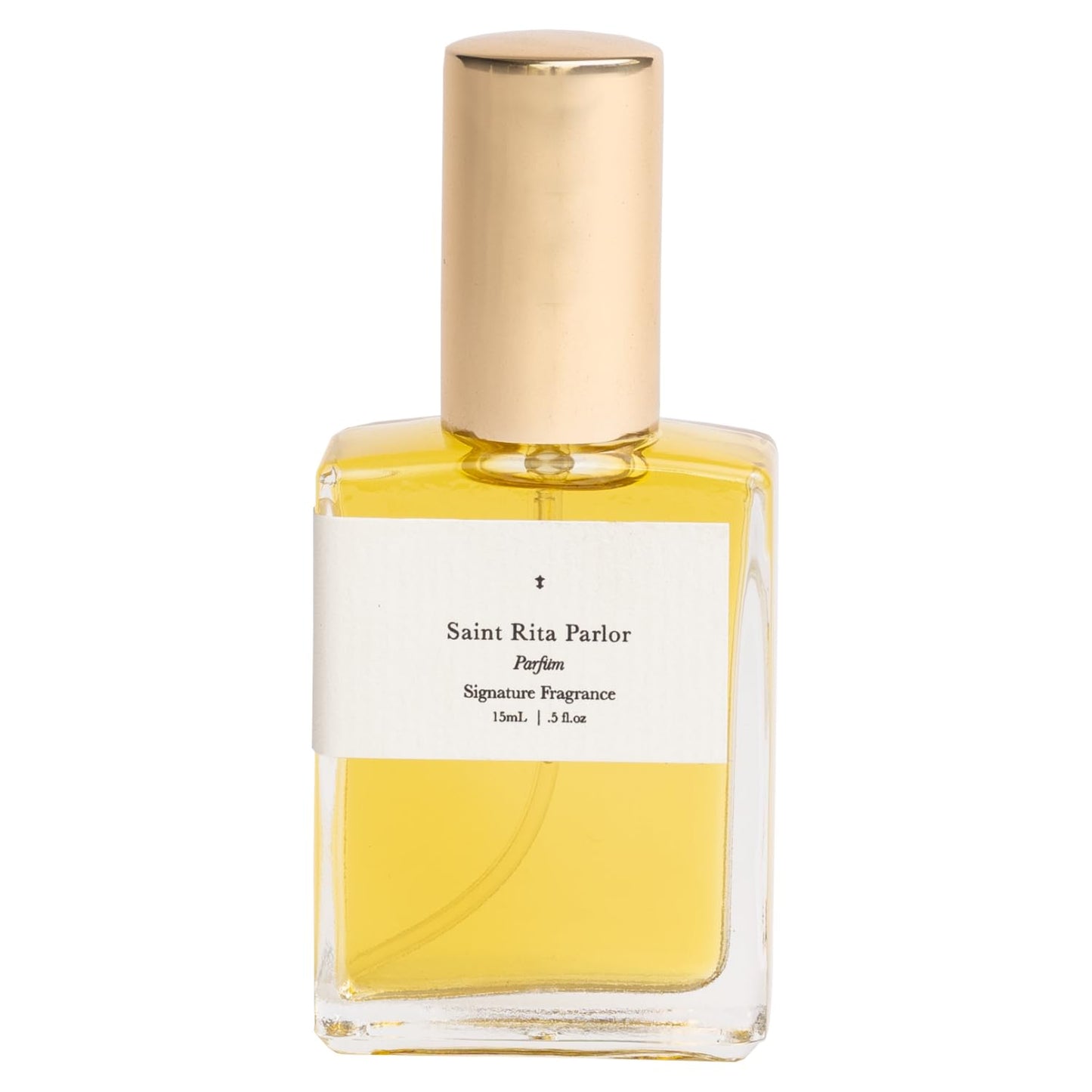 Saint Rita Parlor Signature Parfum - Luxury Unisex Fragrance, Organic Ingredients, Notes of Rose, Whiskey & Tobacco, Handcrafted in California - 15mL Beauty & Personal Care Saint Rita Parlor