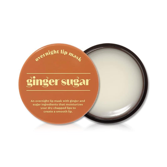 ETUDE Ginger Sugar Overnight Lip Mask 23g - Korean Lip Sleeping Mask Skin Care - Smooth and Moist Lips - Natural Ingredients Nourish & Hydrate Ginger Beauty and Personal Care ETUDE
