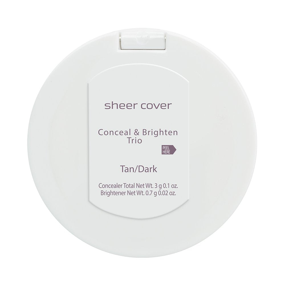 Sheer Cover - Flawless Face Kit - Perfect Shade Mineral Foundation - Conceal & Brighten Highlight Trio - with FREE Foundation Brush and Concealer Beauty & Personal Care Sheer Cover
