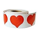 3-Way Heart Tanning Stickers 50 Count Beauty & Personal Care Stickers