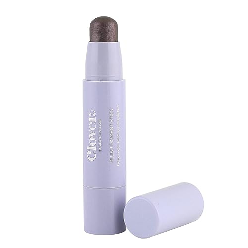 Clover Plush Pigment Cream Eyeshadow Stick | Creamy Texture, Long Lasting Eye Makeup, Less Smudge, Shimmery Eyeshadow | Cruelty-Free & Vegan Eye Beauty & Personal Care Clover