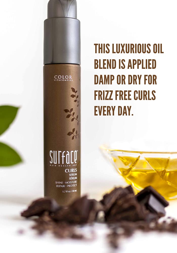 Surface Hair - Curls Serum, Repair And Protect While Maintaining Moisture And Shine, 1.7 Fl. Oz. Beauty & Personal Care SURFACE