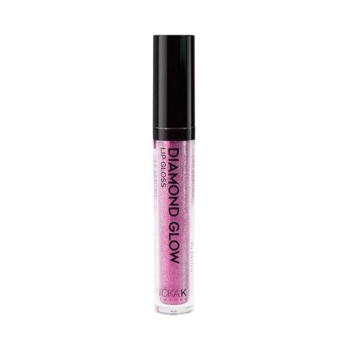 NickaK Diamond Glow Lip Gloss (BEAUTEOUS) Beauty & Personal Care NICKA K NEW YORK