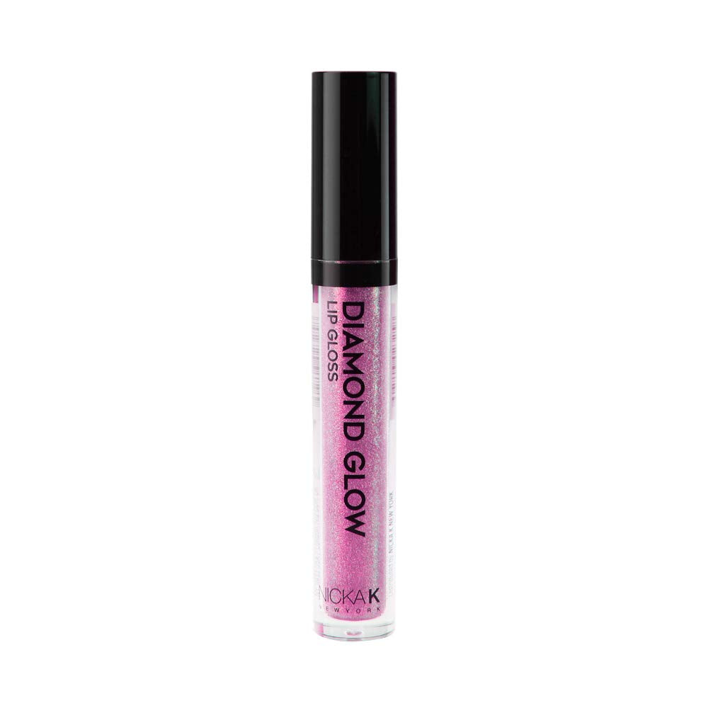 NickaK Diamond Glow Lip Gloss (BEAUTEOUS) Beauty & Personal Care NICKA K NEW YORK