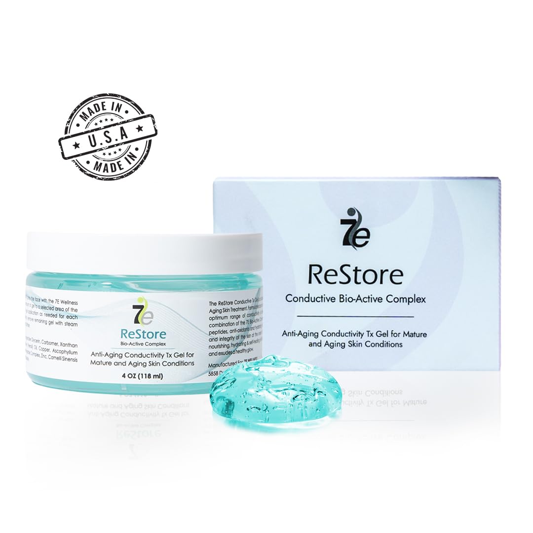 Myolift 7E Wellness ReStore Conductive Gel, 4oz – Microcurrent Facial Gel with Green Tea, Hyaluronic Acid & Collagen for Firm, Youthful Skin Beauty & Personal Care myolift
