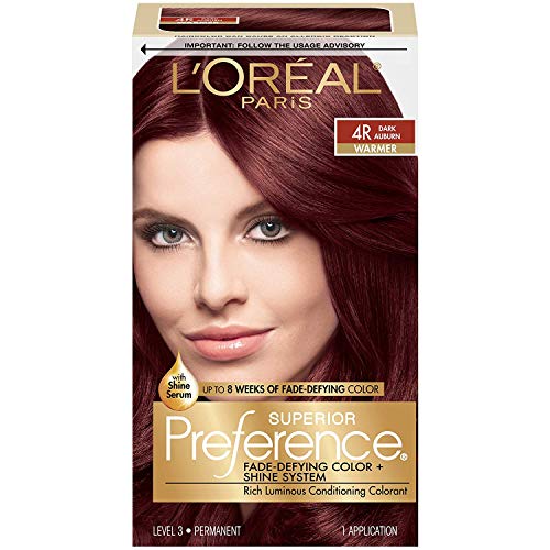 L’Oreal ParisSuperior Preference - 4R Dark Auburn (Warmer) 1 Each (Pack of 5) Beauty & Personal Care L'Oreal Paris
