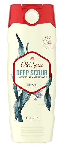 Old Spice Body Wash Deep Scrub With Deep Sea Minerals - 16 Fl Oz, 16 Oz Beauty & Personal Care Old Spice