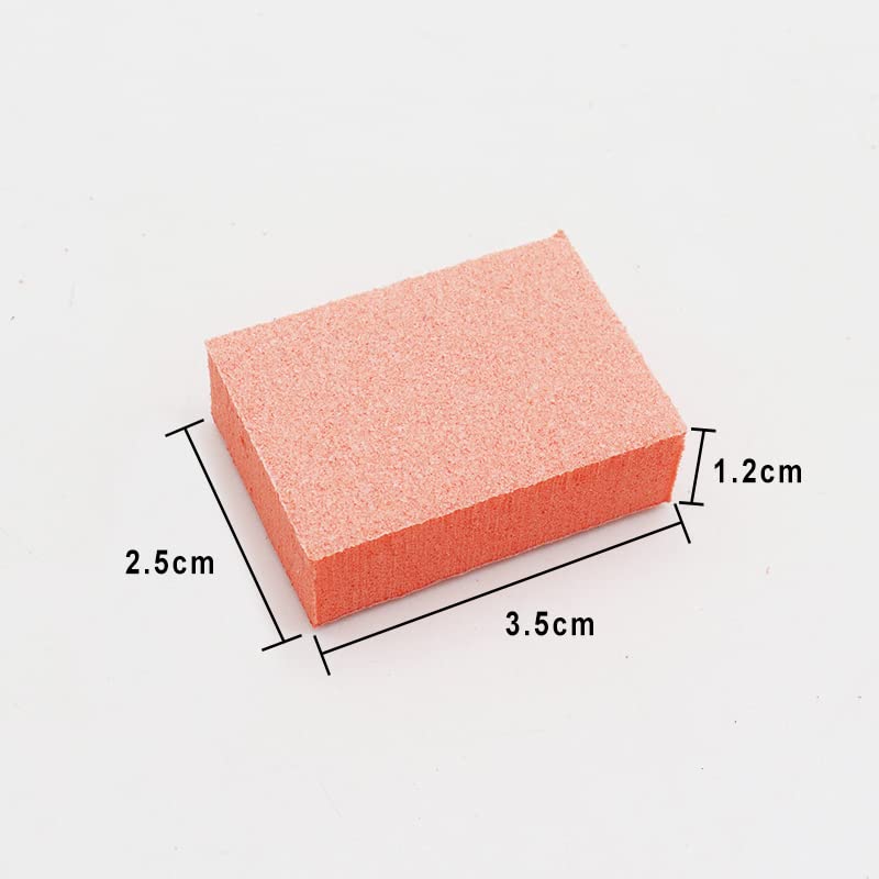 Bzbuy Nail Mini Orange Buffer Block File 100/180 Grit 2 Sided (130 Count) Beauty & Personal Care Bzbuy