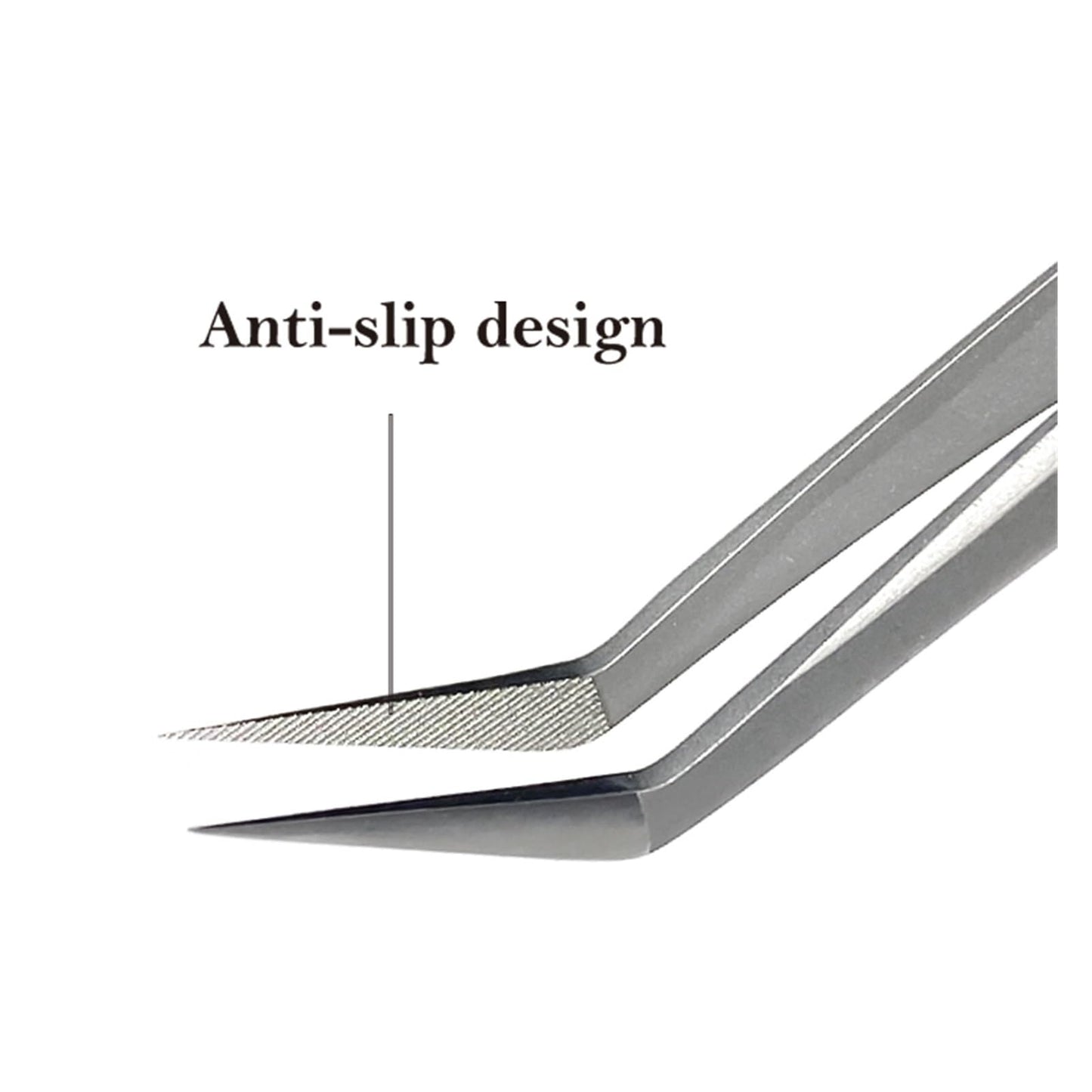 Eyelash Extension Tweezers Stainless Steel Eyebrow Precision Tweezers Fiber Tip Volume Isolation Lashes Extension Tweezer(Silver S-05 Tweezer) Beauty and Personal Care ZXYZXYZZ