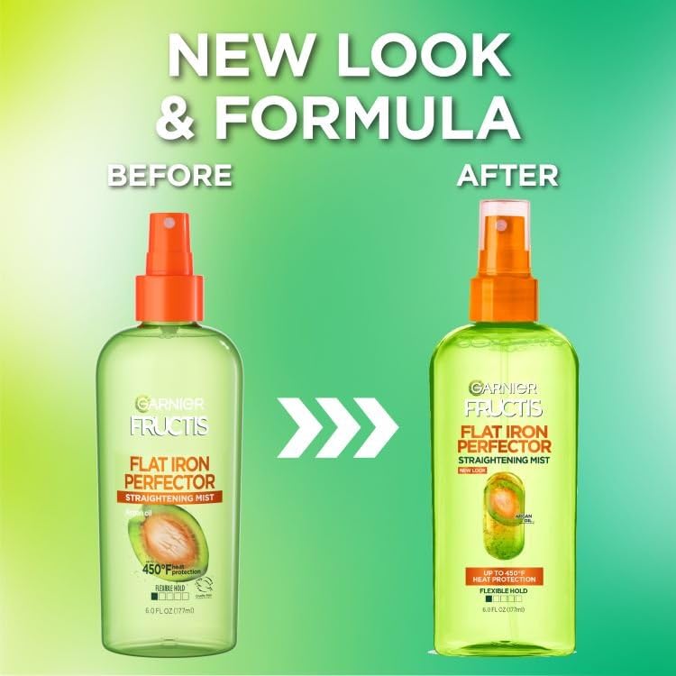 Sleek & Shine Flat Iron Perfector Straightening Mist Beauty & Personal Care Garnier