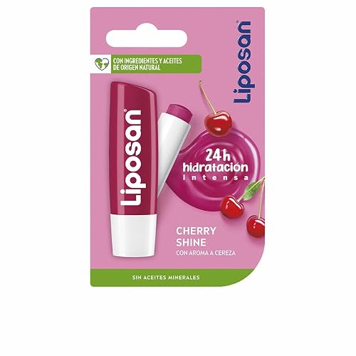 Liposan Fruity Shine CHERRY - Lip Care Balm - 4.8gr/5.5ml by Labello - Liposan Beauty & Personal Care Liposan