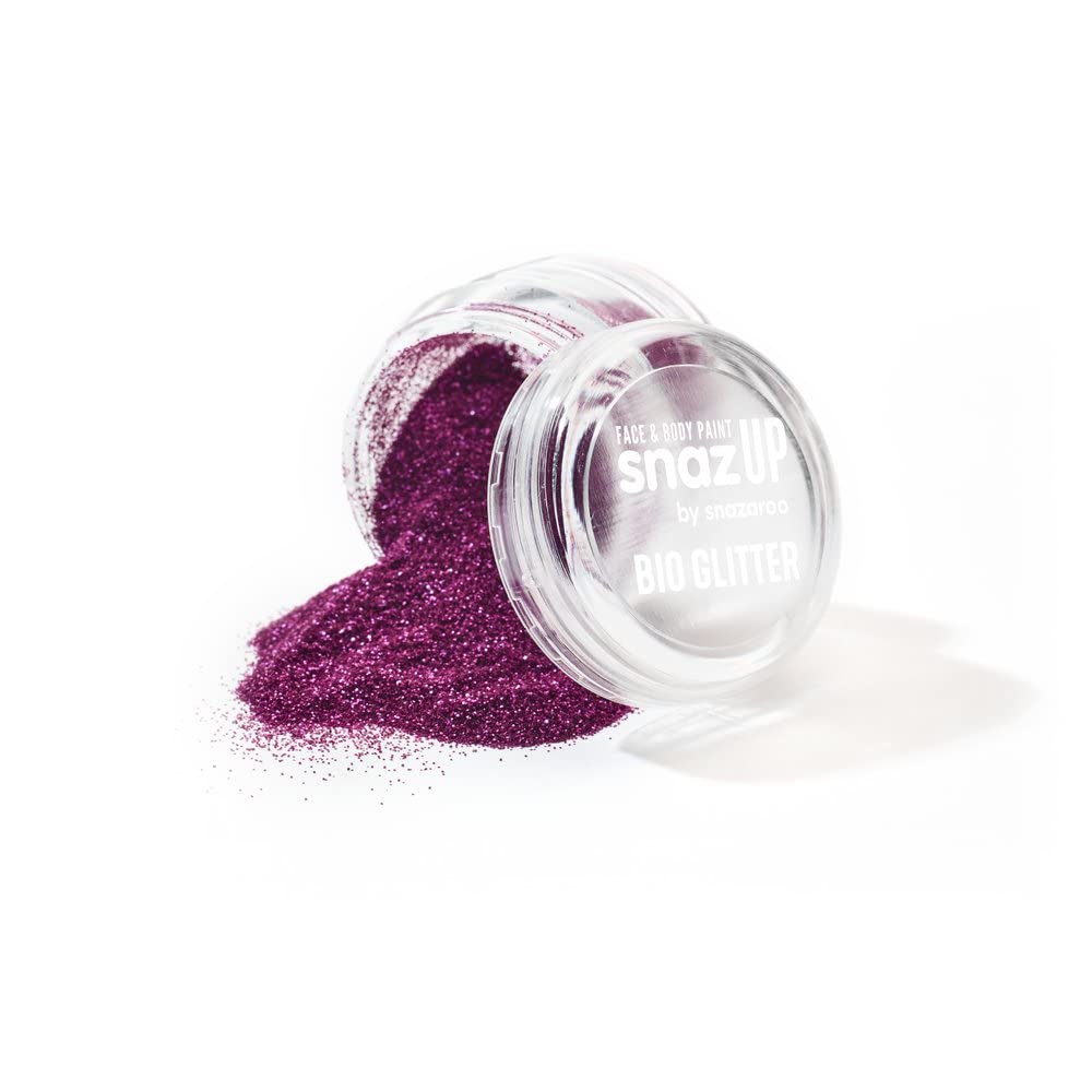 Snazaroo Fine Bio Glitter, 5g (.17-oz) Tub, Fuchsia Beauty & Personal Care Snazaroo