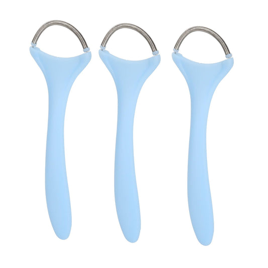 3 PCS Spring Facial Hair Remover for Women Gentle Spring Facial Threading Epilator Long Handle Stainless Steel Coil Beauty and Personal Care Uxsiya