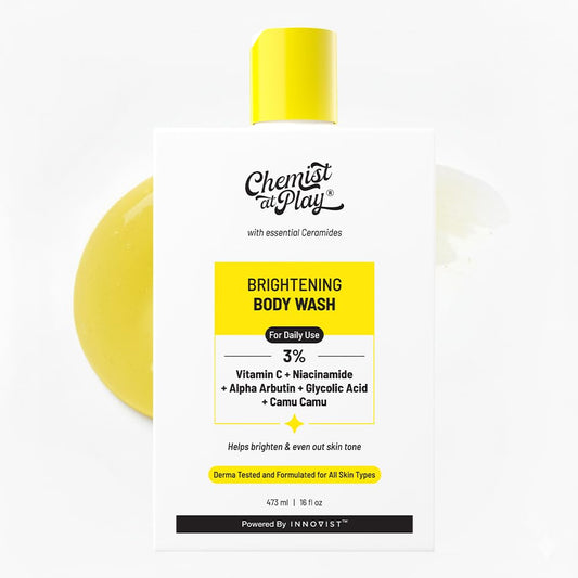 Chemist at Play 1% Salicylic Acid Body Wash | Paraben & SLS Free | Gentle Exfoliating Shower Gel | Prevents Body Acne, Bumpy Skin & Deep Cleanses Skin Beauty and Personal Care Chemist at Play Default Title