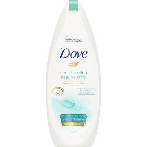 Dove Sensitive Skin Beauty Body Wash 12 oz (Pack of 6) Beauty & Personal Care Dove
