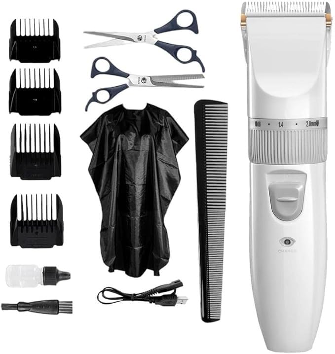 shemines Hair Clippers for Men, Professional Body&Beard Hair Trimmer Men Baby Kids Cordless USB Rechargeable Electrical Hair Clipper Haircut Beauty and Personal Care shemines