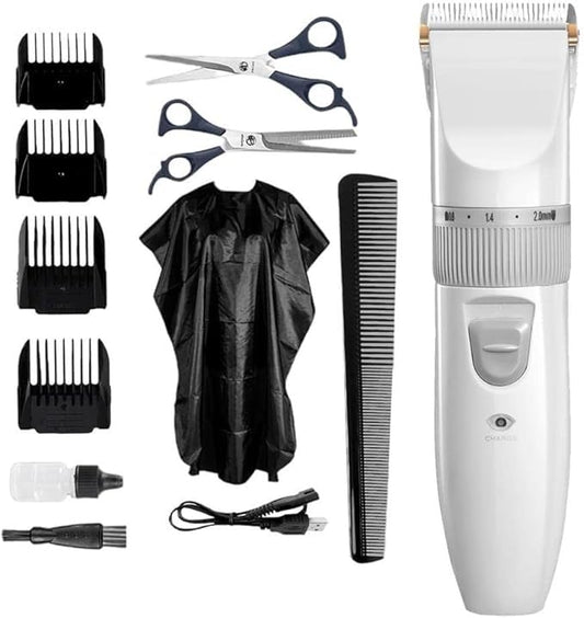 shemines Hair Clippers for Men, Professional Body&Beard Hair Trimmer Men Baby Kids Cordless USB Rechargeable Electrical Hair Clipper Haircut Beauty and Personal Care shemines