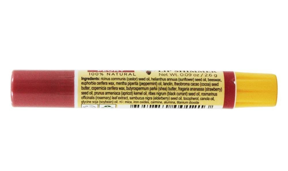 Burt's Bees Lip Shimmer-Peony (Quantity of 6) Beauty & Personal Care Burt's Bees