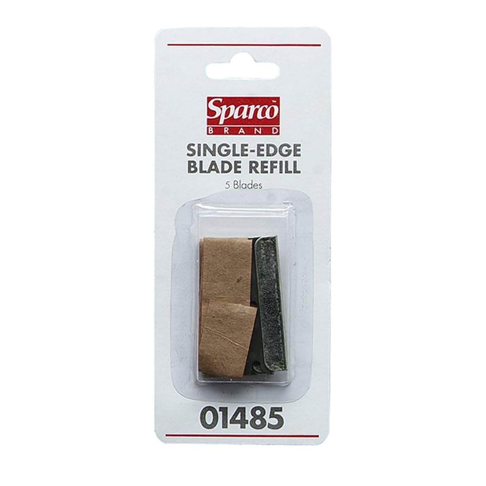 Sparco, SPR01485, Tap-Action Razor Knife Refill Blades, 5 / Pack, Stainless Steel Beauty and Personal Care PILOT