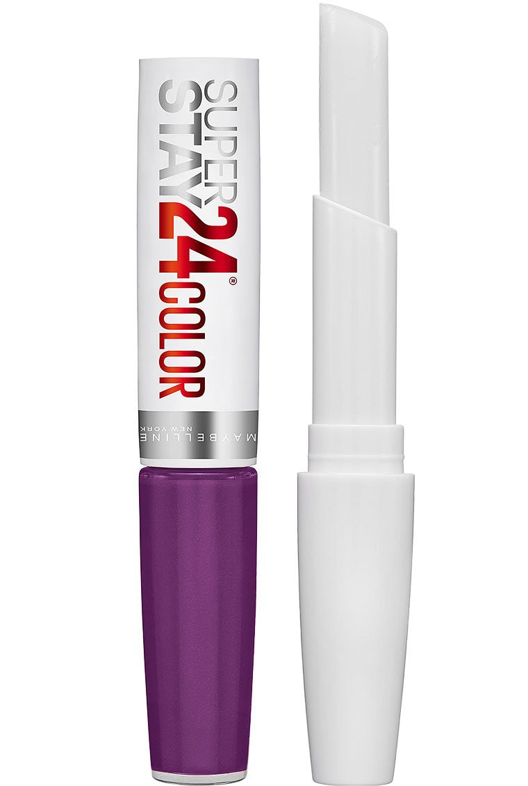 Maybelline New York Superstay 24, 2-step Lipcolor, All Day Plum,0.64 Fl Oz (Pack of 1),041554494990-1a Beauty & Personal Care MAYBELLINE