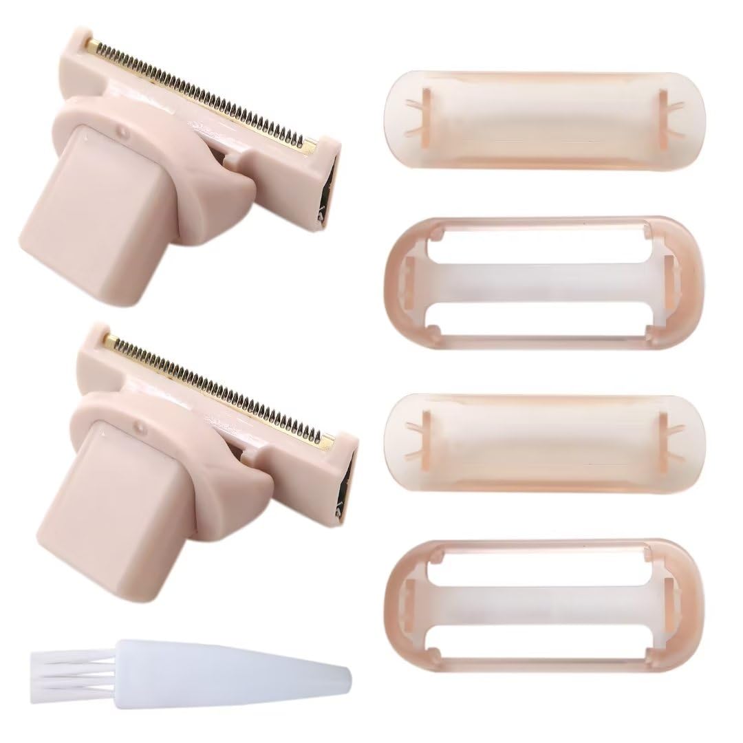 2 Pack Replacement Body Razor head for Finish Touch Flawless Nu Razor Replacement Blades,Rose Gold US Beauty and Personal Care Acupress