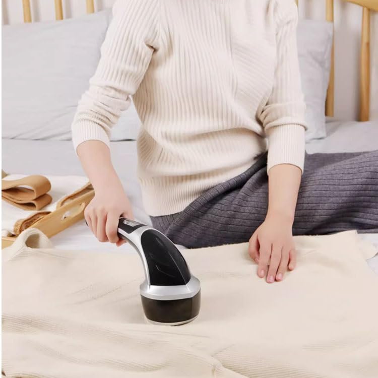 HIONJIN Fabric Shaver Defuzzer Electric Lint Remover Rechargeable Sweater Shaver with Stainless Beauty and Personal Care HIONJIN
