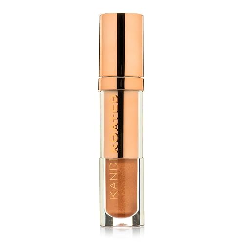 Kandi Koated Liquid Satin [Caress] Liquid Lip Color with High-Shine Finish | Rich Colors, Moisturizing Lip Shine, Paraben-Free, Cruelty-Free | Beauty Beauty & Personal Care Kandi
