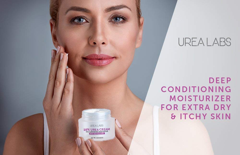 Urea Cream 10% Skin Care Moisturizer with Salicylic Acid, Aloe Vera Gel, Jojoba Oil. 150ml. Healing, Hydrating for Hand Face Foot and Body Use. Beauty & Personal Care UREA LABS