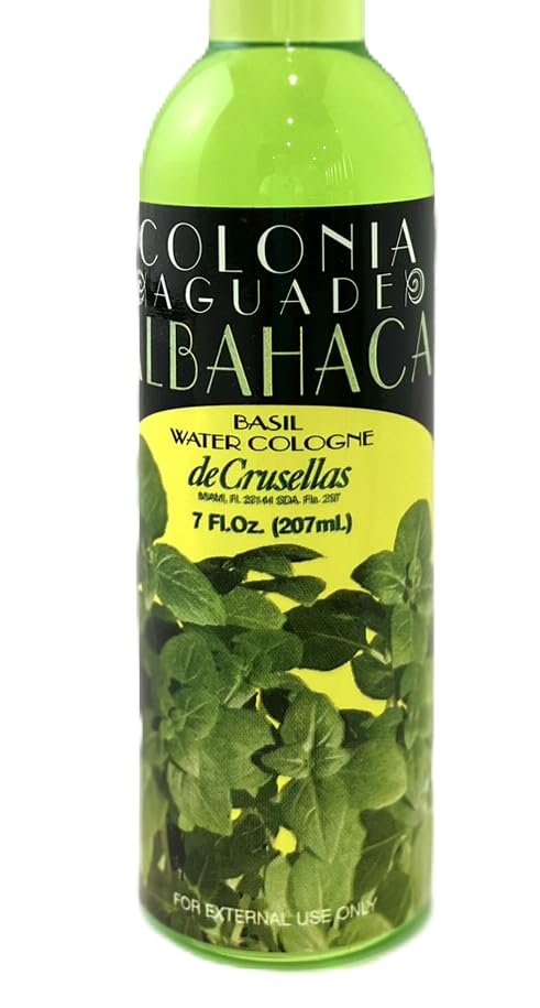 Crusellas Basil Water Cologne (Colonia Agua De Albahaca) 7 Fl. Oz. Beauty & Personal Care Crusellas