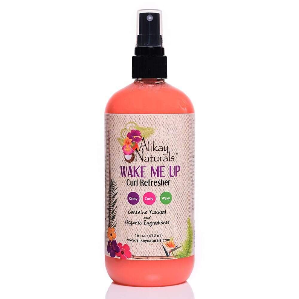 Alikay Naturals Wake Me Up Curl Refresher Natural Wheat Germ Oil, Pomegranate, Sweet Almond Oil 8 Ounce Beauty & Personal Care Alikay Naturals