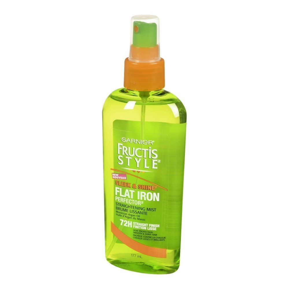 Garnier Fructis Style Sleek & Shine Flat Iron Perfector Straightening Mist 6 oz (Pack of 3) Beauty & Personal Care Garnier