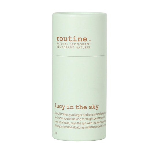 Routine. Natural Deodorant Lucy in the Sky Deo Stick - 1.7 Fluid Oz. Natural Deodorant Aluminum Free Natural Deodorant For Women & Men - (Stick Beauty and Personal Care Routine