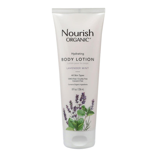 Nourish Organic Body Lotion Lavender Mint - 8 fl oz (Multi-Pack) Beauty & Personal Care Nourish