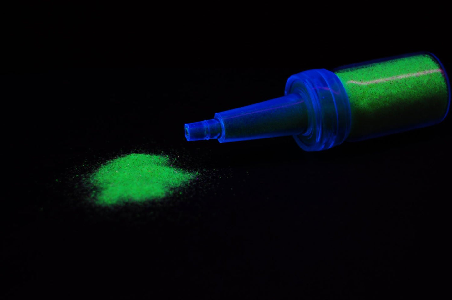 UV Blacklight Reactive Cosmetic Face & Body Glitter Powder (10 Gram Jars) (UV Lemon Yellow) Beauty & Personal Care DIRECTGLOW LLC