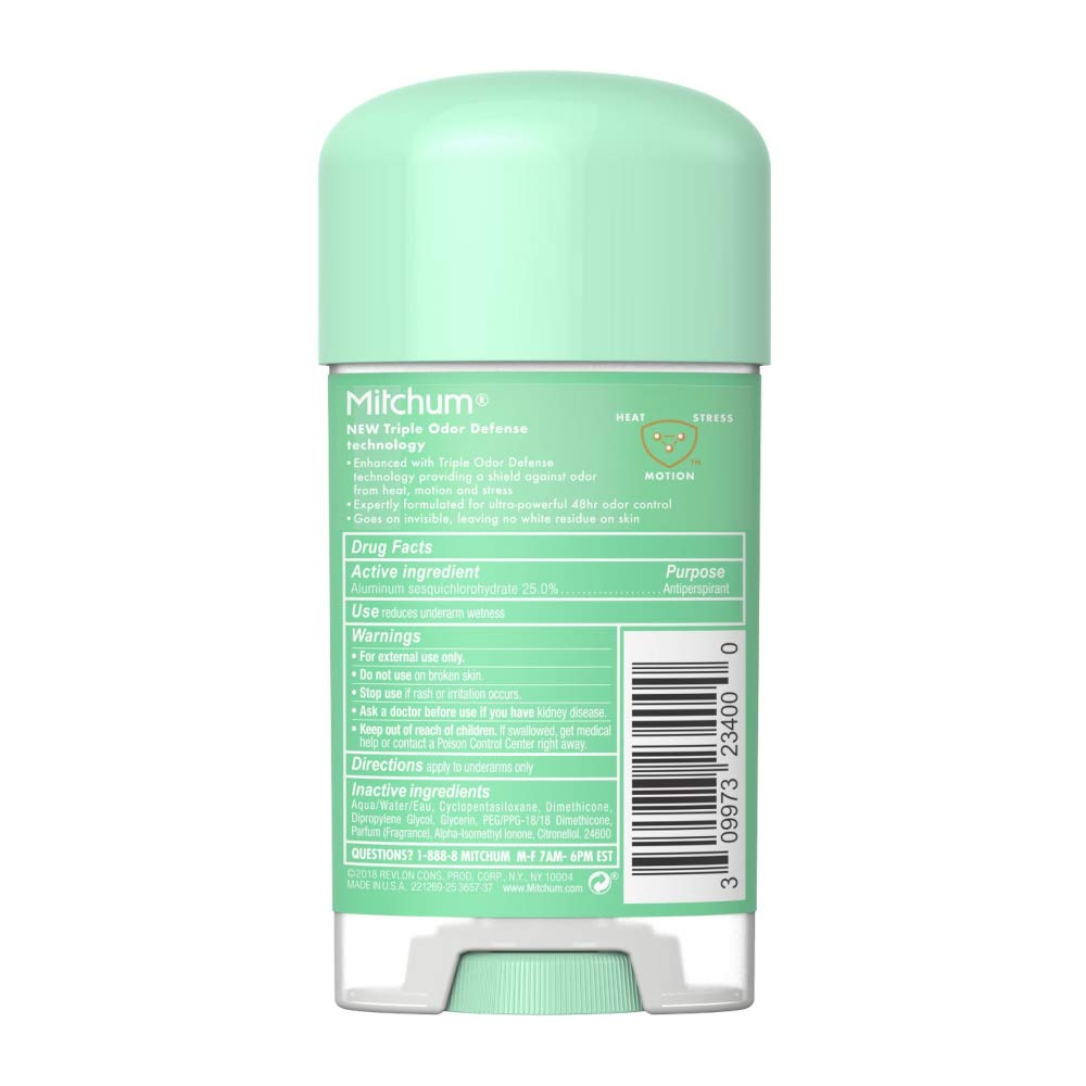 Mitchum Advanced Women Gel Anti-Perspirant & Deodorant, Shower Fresh 2.25 oz (Pack of 7) Beauty and Personal Care Mitchum
