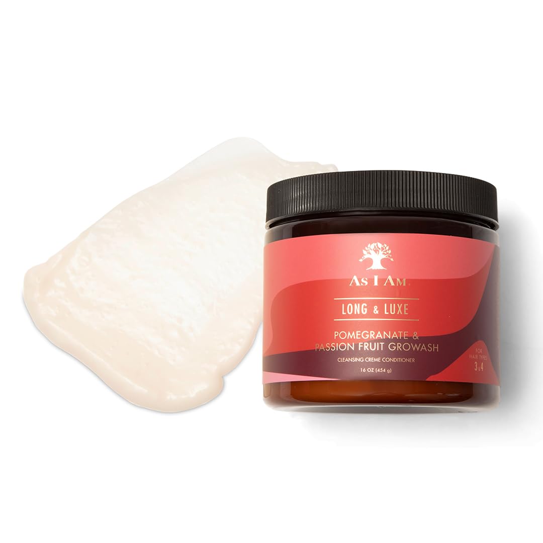 AS I Am Long and Luxe Growash Cleansing Creme Conditioner, 16 Ounce Beauty & Personal Care As I Am