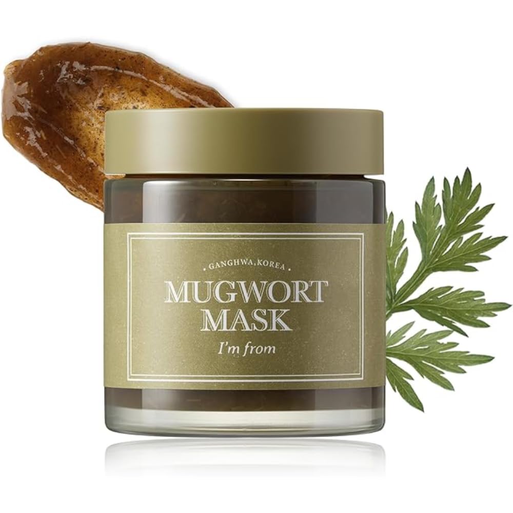 [I'M FROM] Mugwort Mask 3.88 fl oz | Natural Herb, Tea tree, Wash-off, Cooling and fast Soothing Breakouts, for Sensitive skin Beauty & Personal Care I'm from