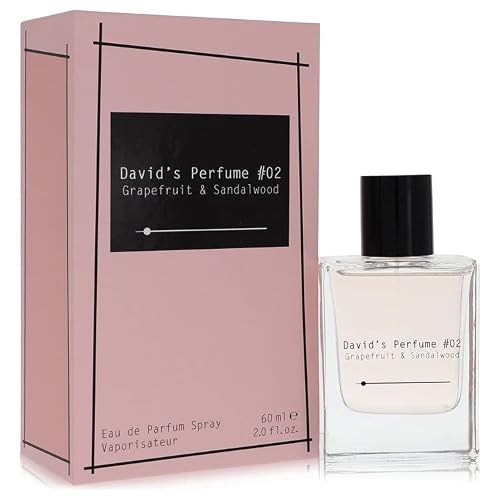 StarSun Depot David's Perfume #02 Grapefruit & Sandalwood Perfume By David Dobrik Eau De Parfum Spray (Unisex) 2 oz Beauty & Personal Care StarSun Depot