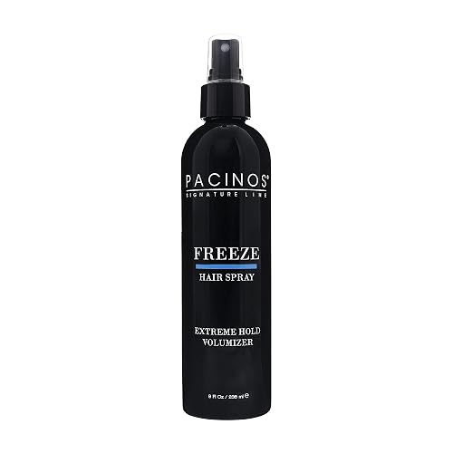 Pacinos Freeze Hair Spray - Extra Hold texture spray for All Hair Type - Professional Hair Setting & Finishing Spray for Maximum Volume Beauty & Personal Care Pacinos