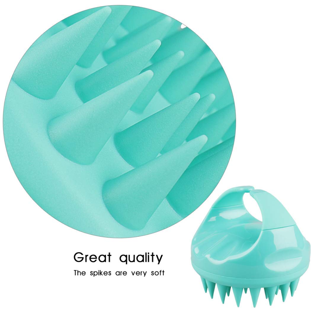 WaNana Body Cellulite Remover Fascia Release Massage Brush Handheld Bath Shower Hair Shampoo Scalp Brush Body Silica Gel Comb Conditioner Clean Head Beauty and Personal Care WaNana