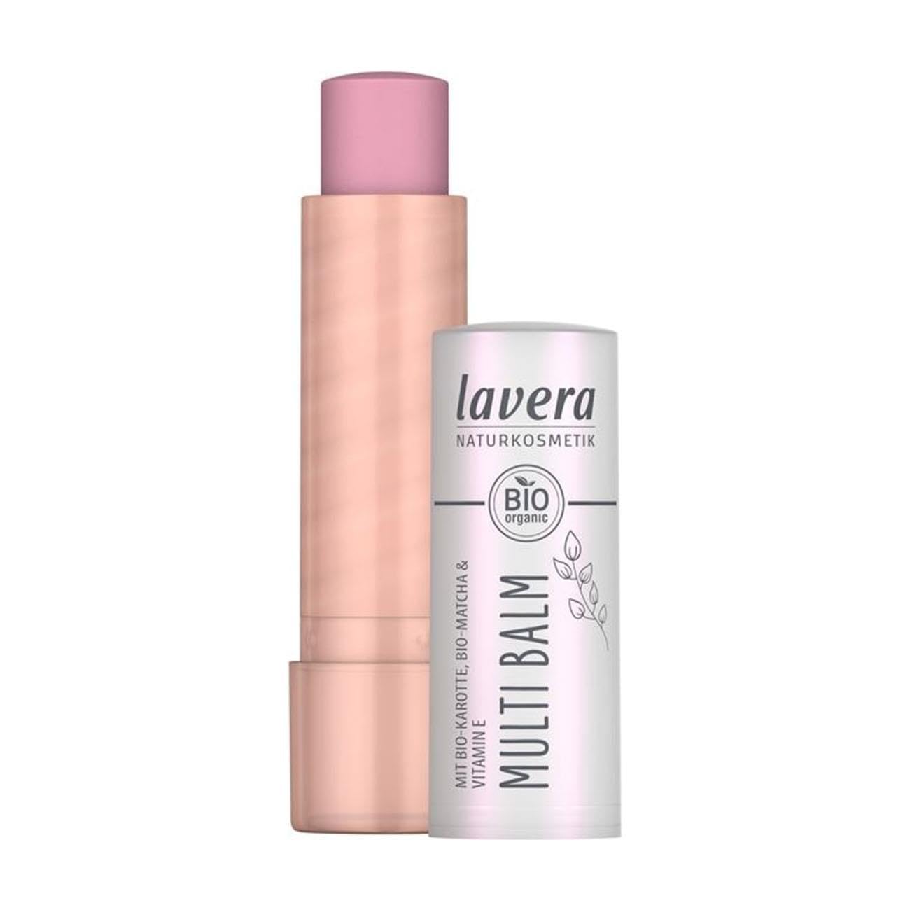lavera Multi Balm Cloudy Pink 02 - for eyes, lips or cheeks - intense colour - fresh glow - melt-in texture - effortless blending - vegan - natural Beauty and Personal Care lavera