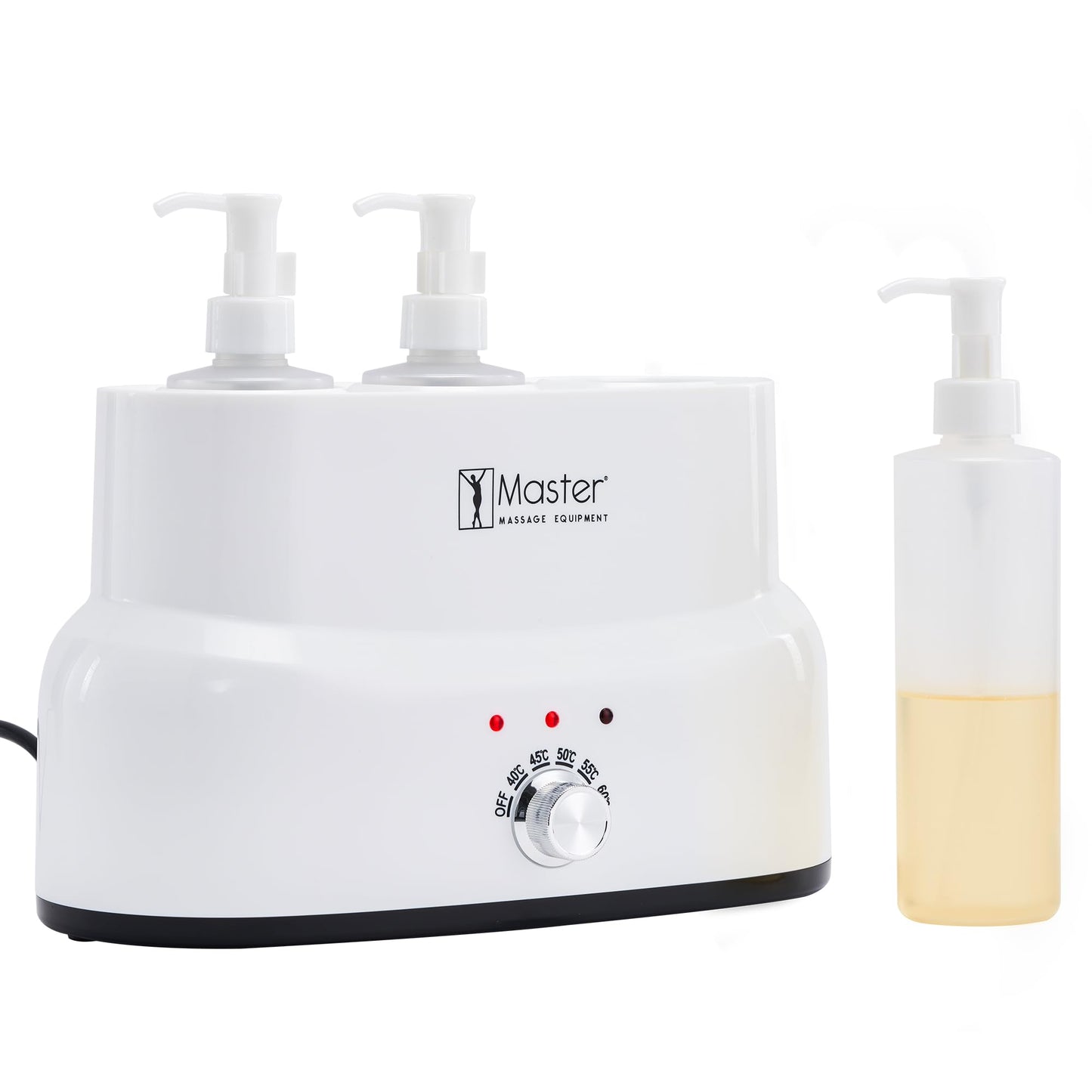 Master Massage Three Bottles Massage Oil, Lotion, Cream Warmer Heater with Empty Bottles- Massage Cream Heating Device- Salon Spa Body Therapy, White Beauty & Personal Care Master Massage Equipment