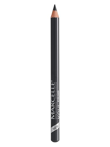 Marcelle Kohl Eyeliner, Smoke, Eye Pencil, Long-Lasting, Waterproof, Intense Colour, Fragrance-Free, Hypoallergenic, Recognized by CDA, Cruelty-Free Beauty & Personal Care MARCELLE