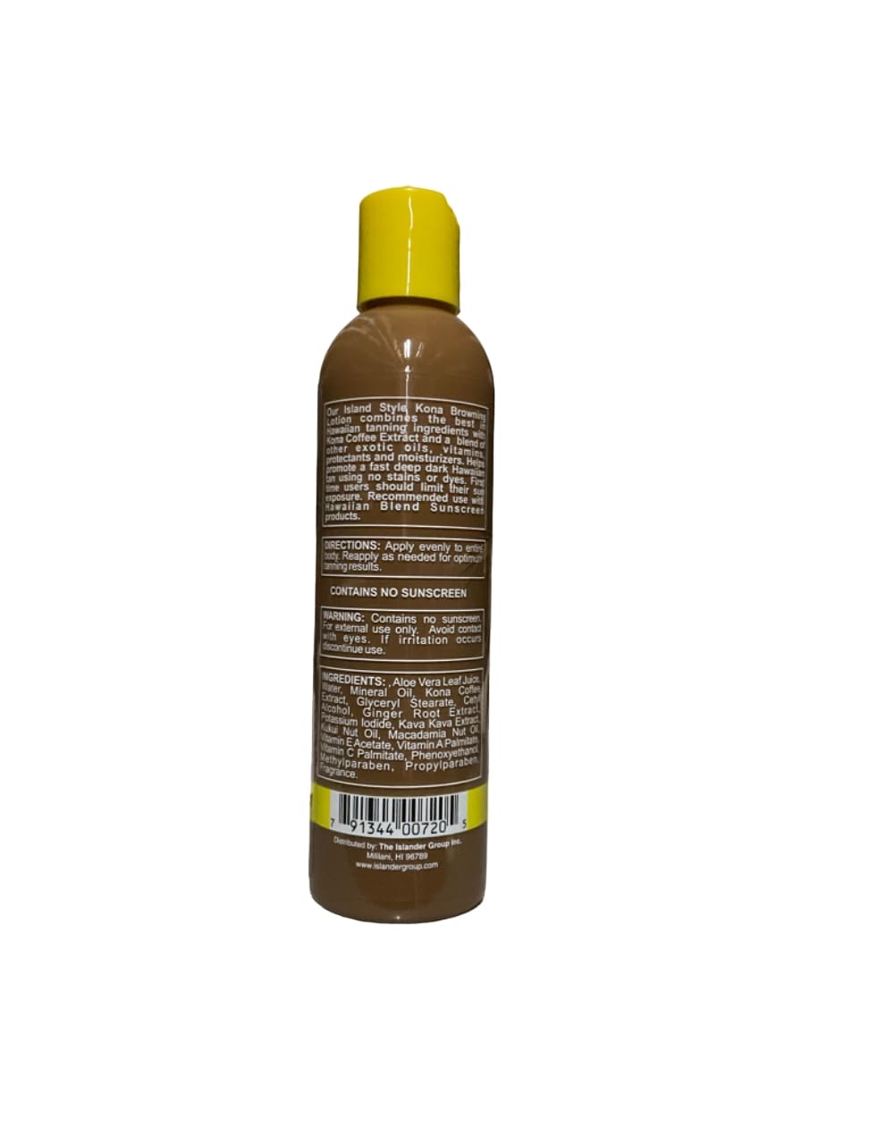 Hawaiian Blend Kona Browning Lotion 8 oz. Beauty & Personal Care Hawaiian Blend