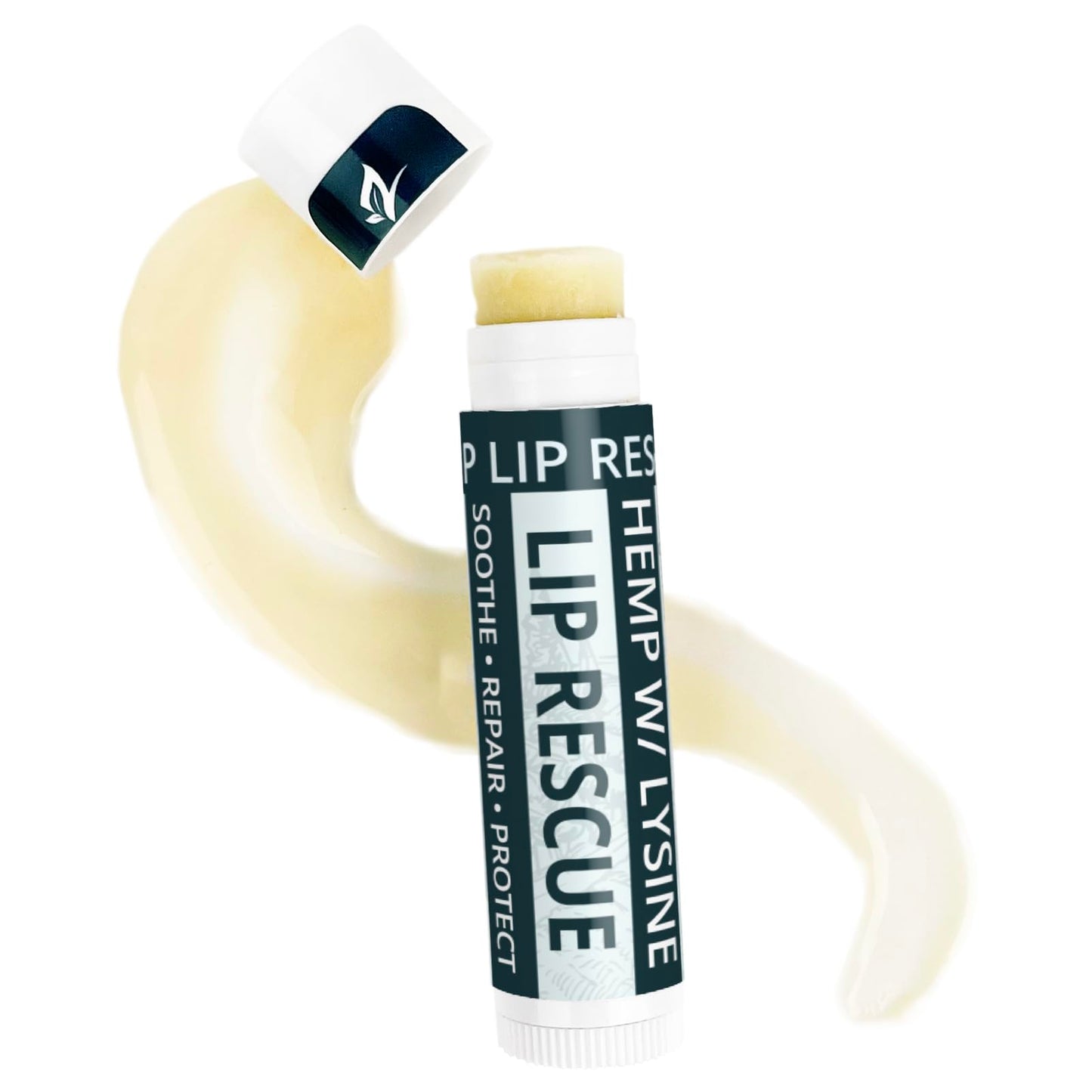 Hemp Lip Balm with L-Lysine-Heal, Moisturize, Protect (1) Beauty and Personal Care Zatural